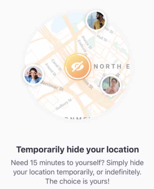 SnSpy hedef kullanıcıyı Snapchat üzerinden bulacaktır.